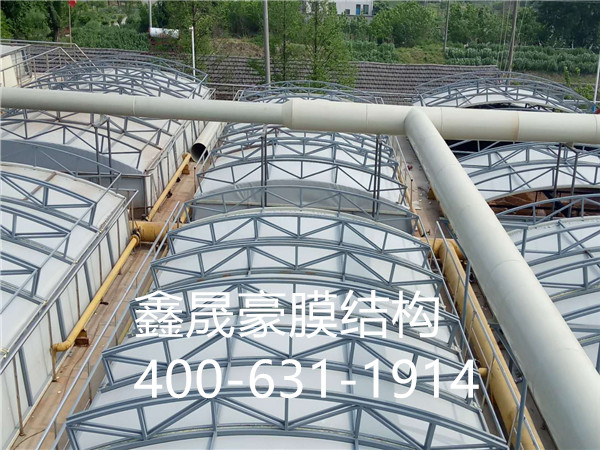 湖州三印污水池膜結構加蓋