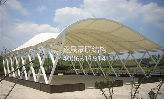 膜結構景觀(guān)傘