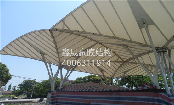 月湖公園景觀(guān)張拉膜