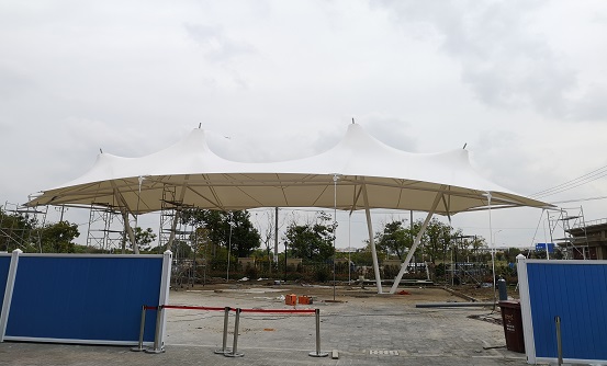 上海閔逸人壽堂養老服務(wù)有限公司膜結構景觀(guān)