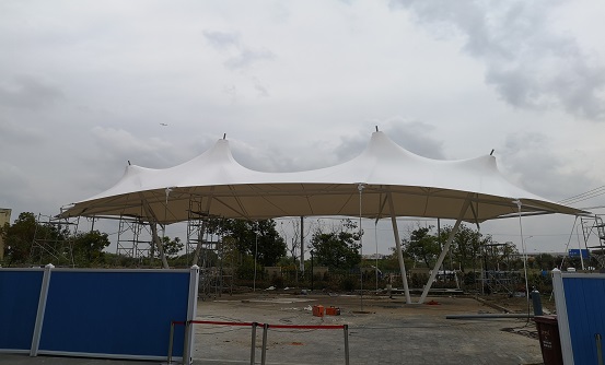 上海閔逸人壽堂養老服務(wù)有限公司膜結構景觀(guān)