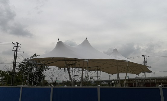 上海閔逸人壽堂養老服務(wù)有限公司膜結構景觀(guān)