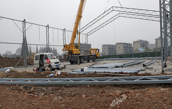 揚州市江都區仙女鎮小石化化工池塘底泥土壤修復大棚