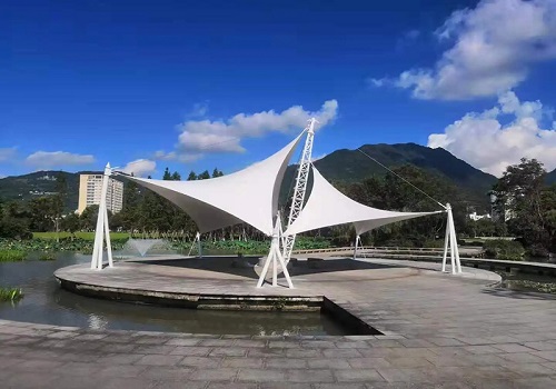 張拉膜結構景觀(guān)棚