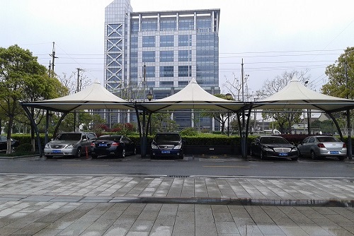 膜結構停車(chē)棚